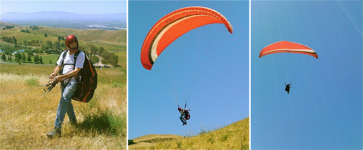 RJ Paragliding at Ed, 2009